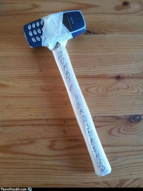 Nokia Zombie hammer